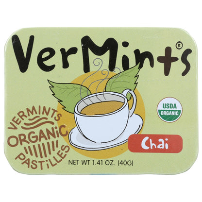 Vermints Breath Mints - All Natural - Chai