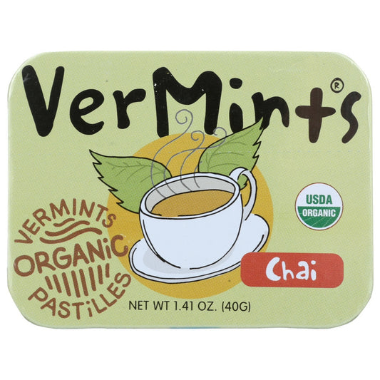 Vermints Breath Mints - All Natural - Chai
