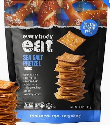 Every Body Eat® - Sea Salt Pretzel Snack Thins 4oz