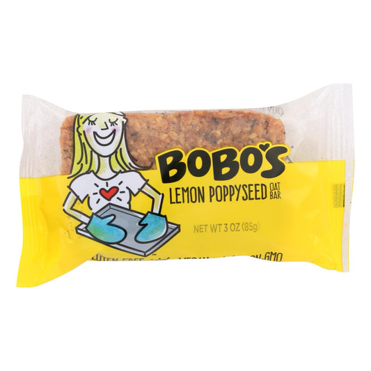 Bobo's - Lemon Poppyseed Oatmeal Bar