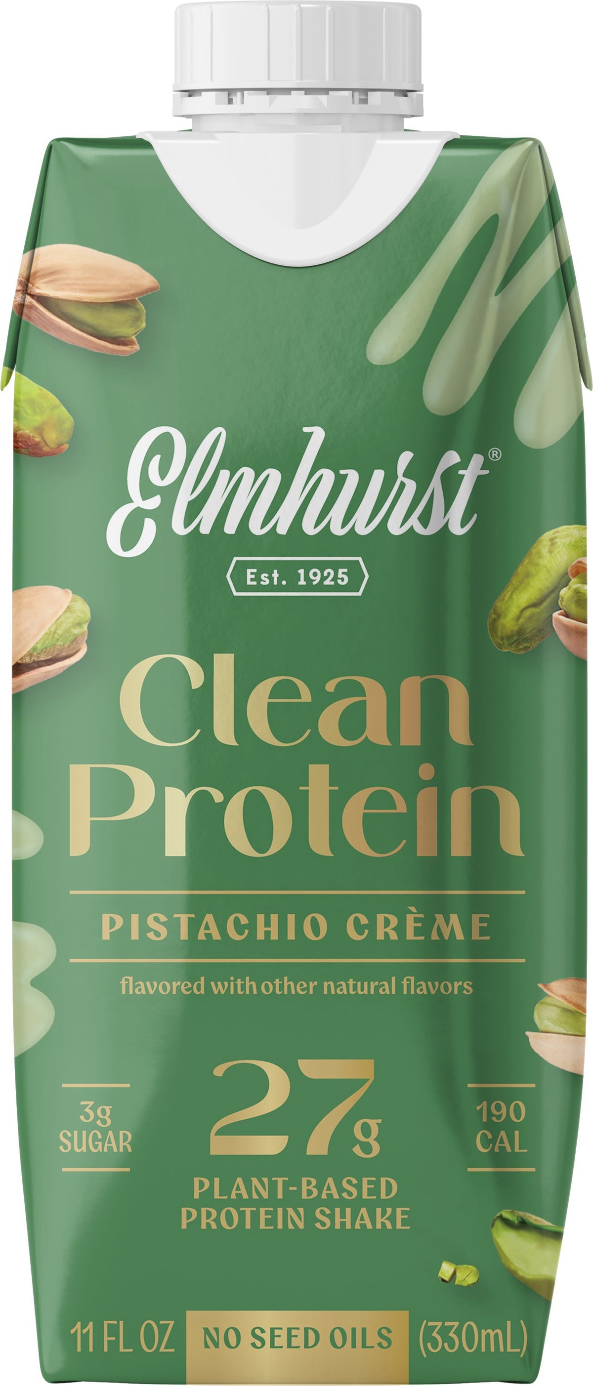 Elmhurst - Clean Protein Pistachio Cream