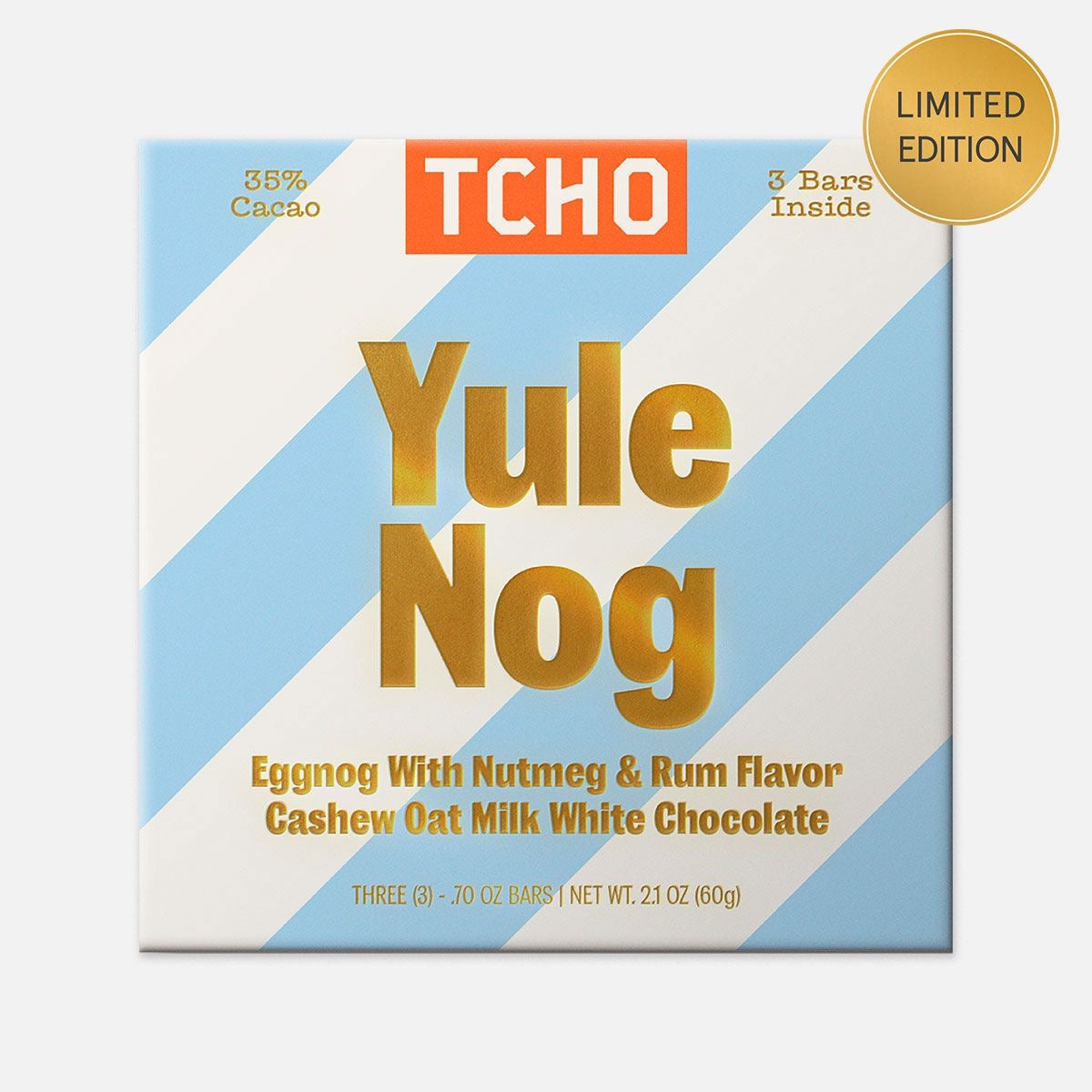 TCHO - Yule Nog Oat Milk White Chocolate: 3 Pack