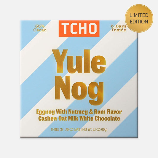 TCHO - Yule Nog Oat Milk White Chocolate: 3 Pack