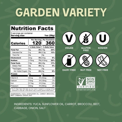 Snacklins - Garden Variety Snacklins -3 oz