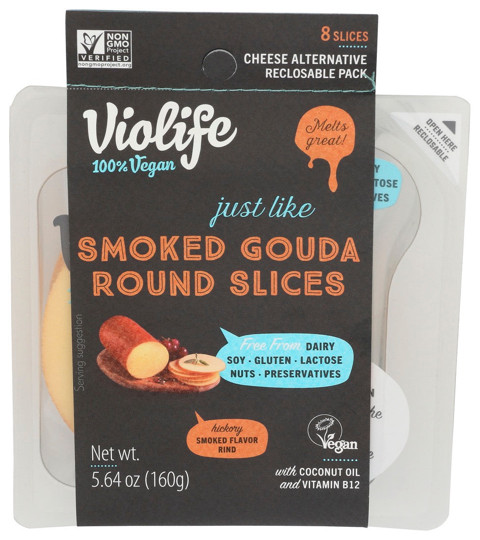 Violife Smoked Gouda Round Slices