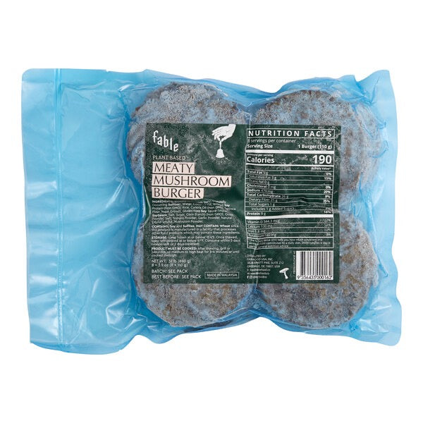 Fable Meaty Mushroom Burgers Bulk Pack