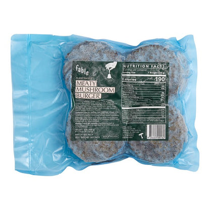 Fable Meaty Mushroom Burgers Bulk Pack