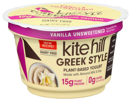 Kite Hill Vanilla Unsweetened Greek Yogurt