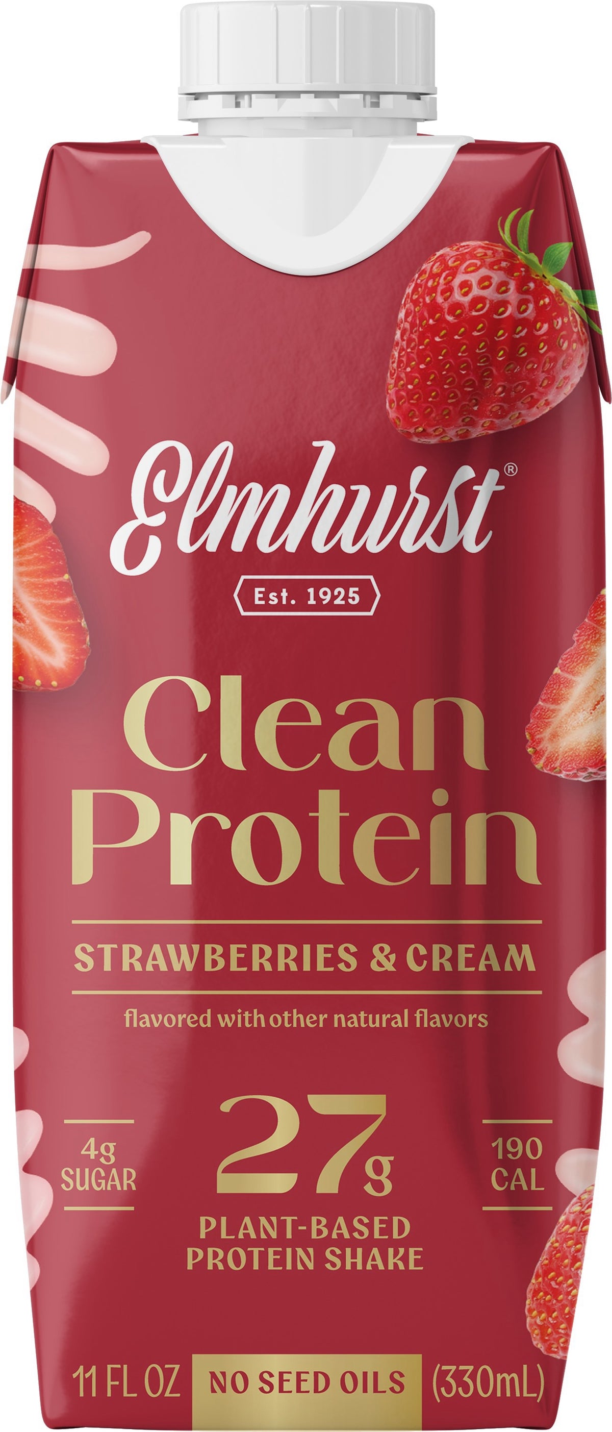 Elmhurst - Clean Protein Strawberries & Cream