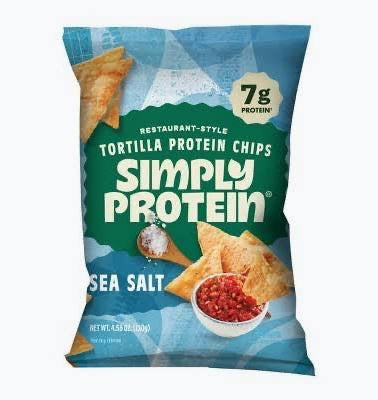 Simply Protein - Tortilla Protein Chips - Sea Salt