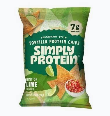 Simply Protein - Tortilla Protein Chips - Hint of Lime