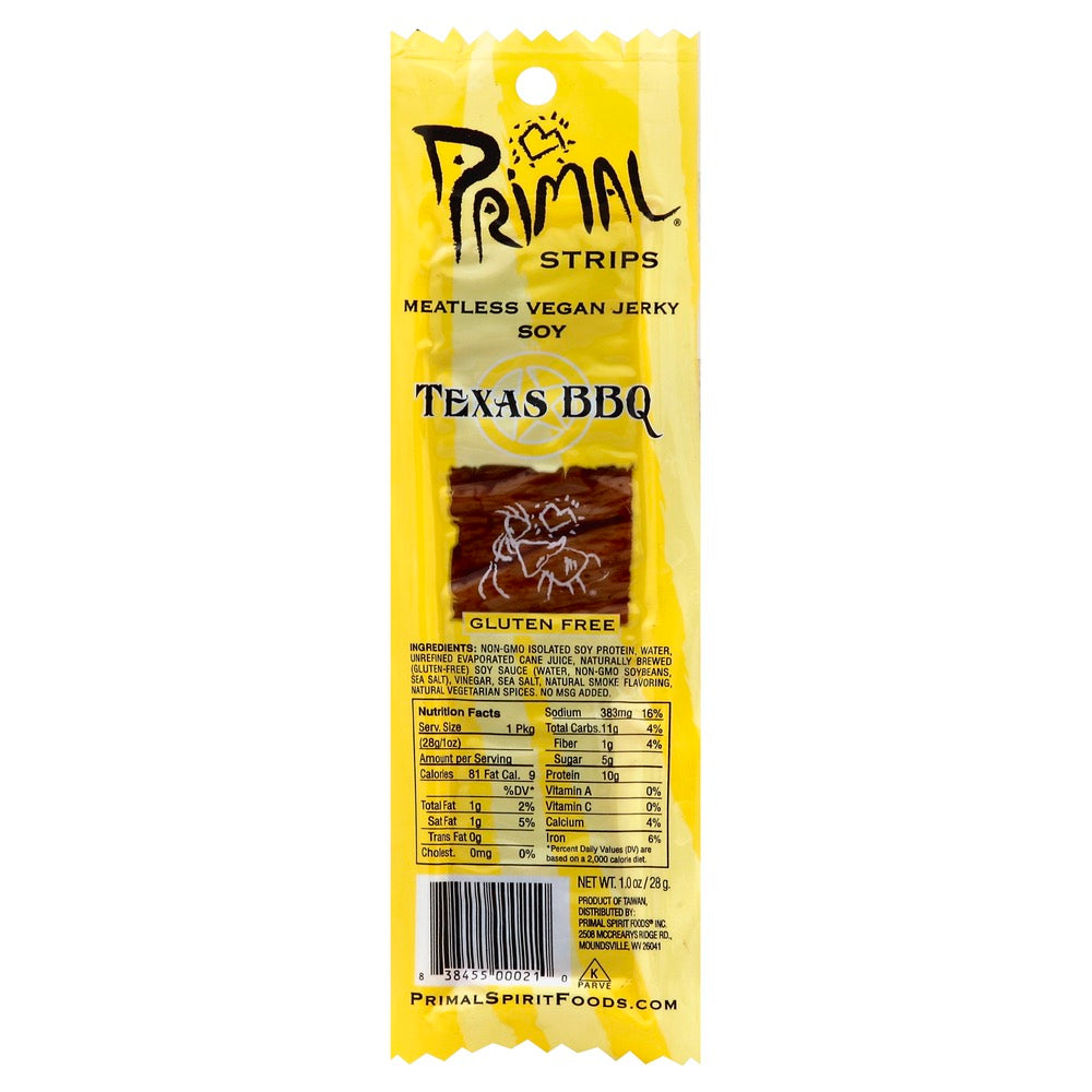 Primal Spirit - Texas BBQ Jerky