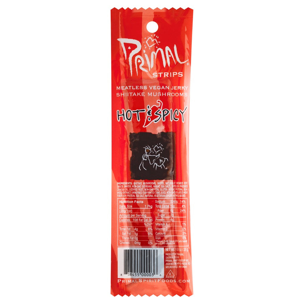 Primal Spirit - Hot & Spicy Jerky