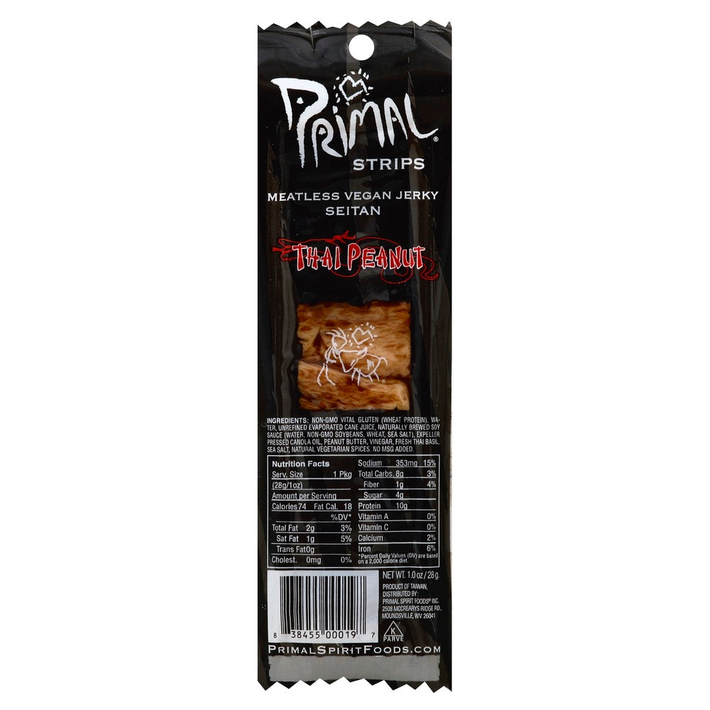 Primal Spirit - Thai Peanut Jerky