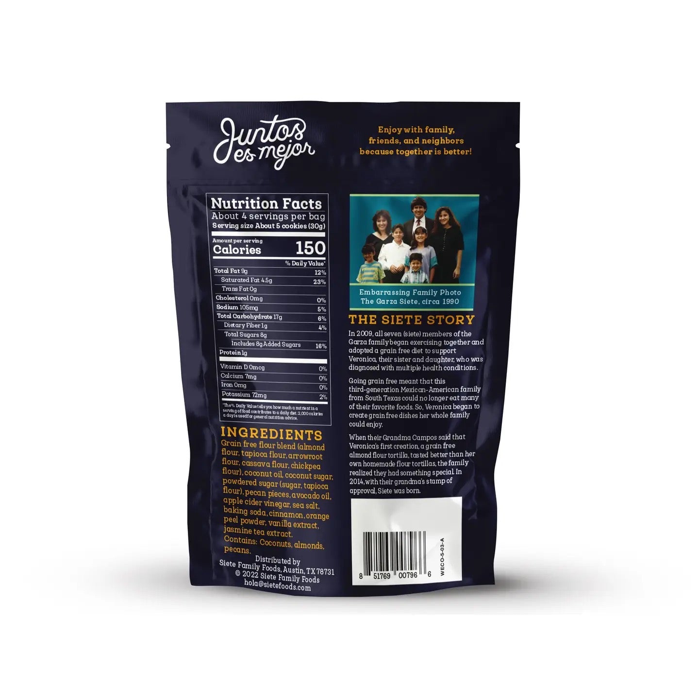 Siete Foods - Mexican Wedding Cookies