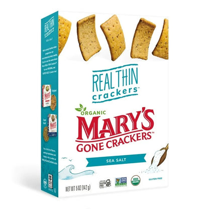 Mary's Gone Crackers - Real Thin Crackers - Sea Salt