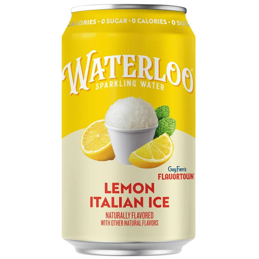 Waterloo - Sparkling Lemon Italian Ice