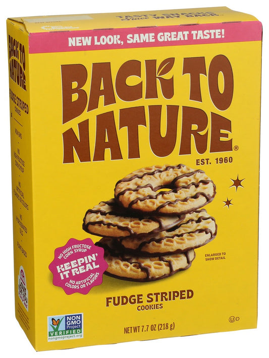 Back To Nature - Fudge Striped Cookies