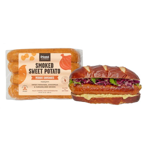Plant Provisions - Smoked Sweet Potato Sausages