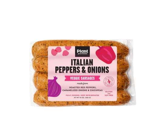Plant Provisions - Italian Peppers & Onion Sausages