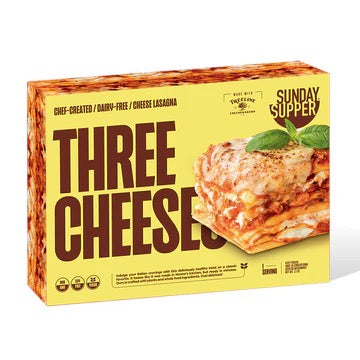 Sunday Supper - Three Cheese Lasagna