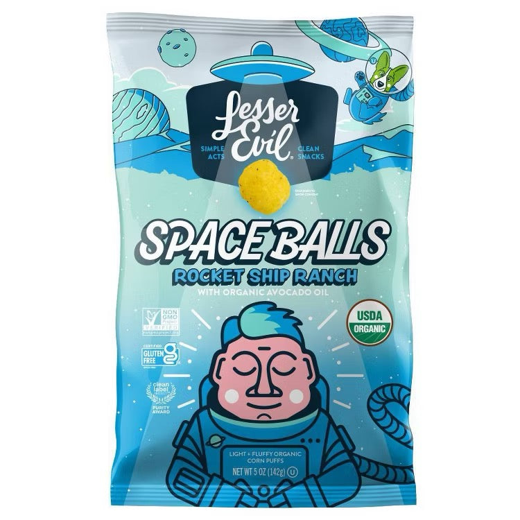 Lesser Evil Ranch Space Balls 5oz