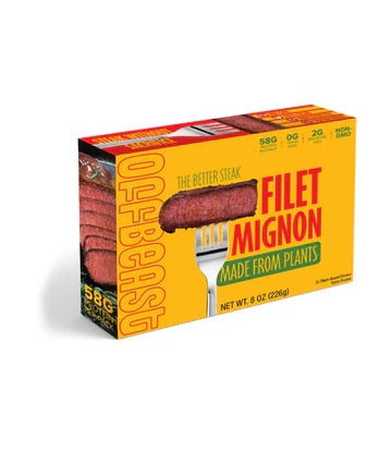 Offbeast Premium 4oz Filet Mignon 2pk