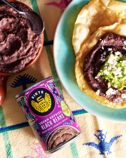 Siete Foods - Vegan Refried Black Beans