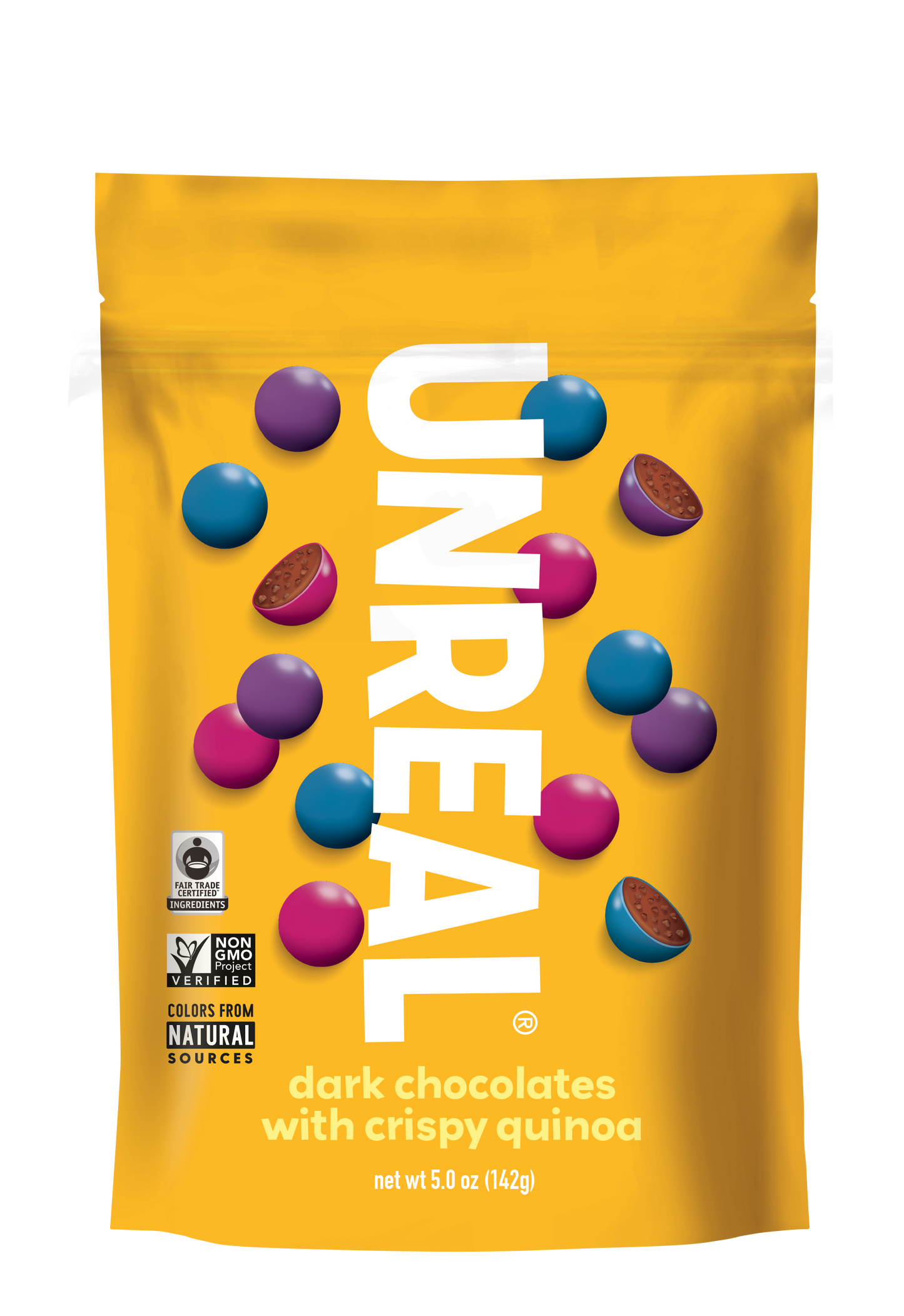 UNREAL - Dark Chocolate Crispy Quinoa Gems