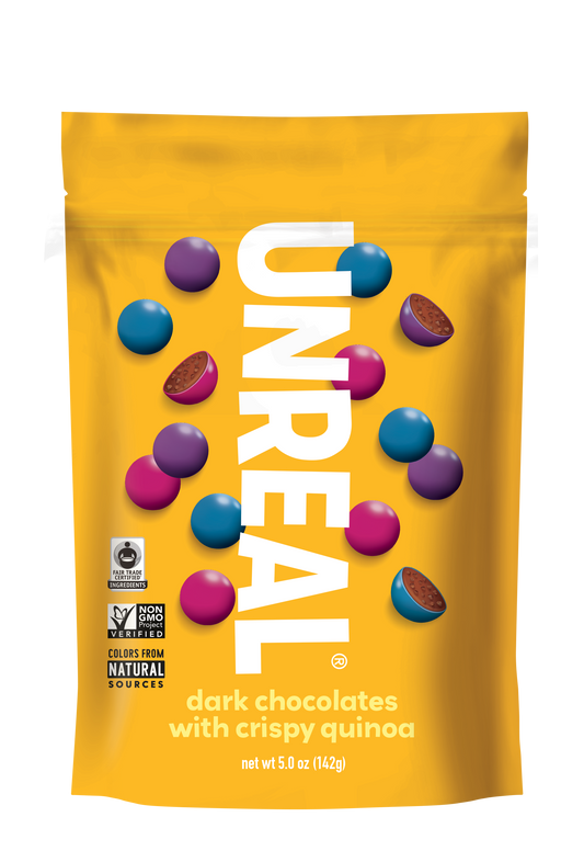 UNREAL - Dark Chocolate Crispy Quinoa Gems