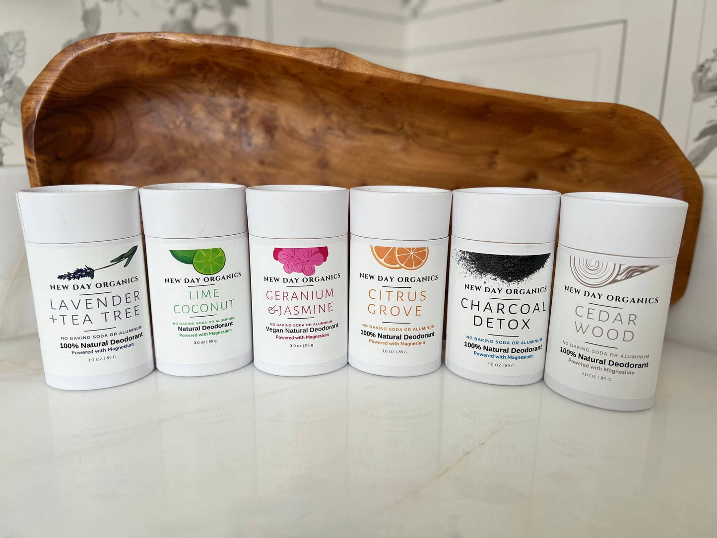 New Day Organics LLC - All-Natural Deodorant |Unscented