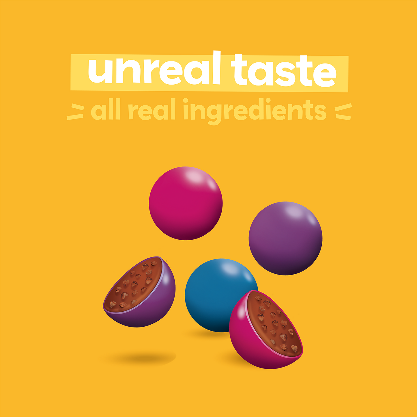 UNREAL - Dark Chocolate Crispy Quinoa Gems