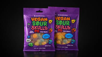 Unfortunate Brands - Vegan Sour Skulls Gummies