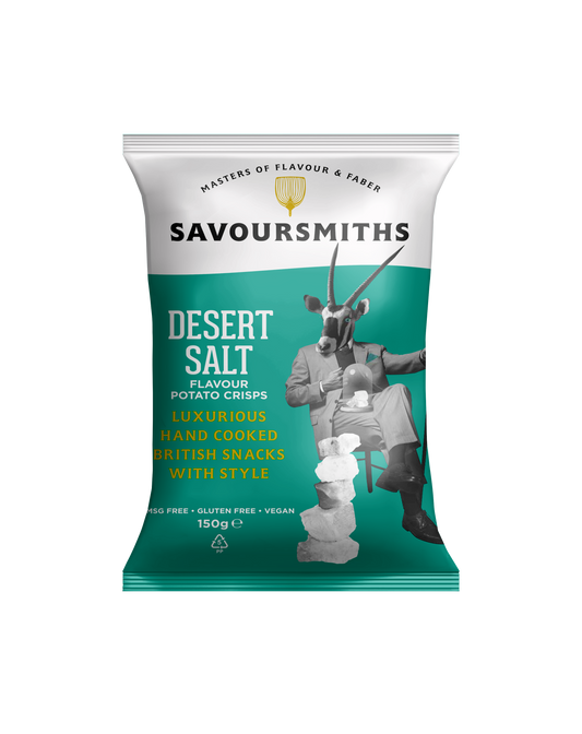 Savoursmiths - Desert Salt Potato Crisps 5.29oz