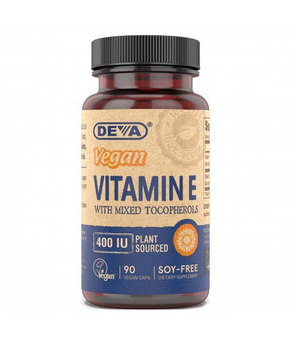 Deva Nutrition - Vegan Plant Source Vitamin E