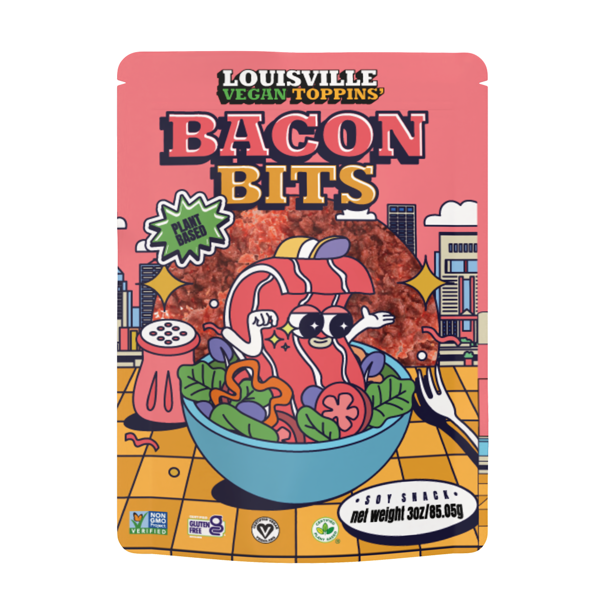 Louisville Vegan Jerky Co. - Bacon Bits Toppins