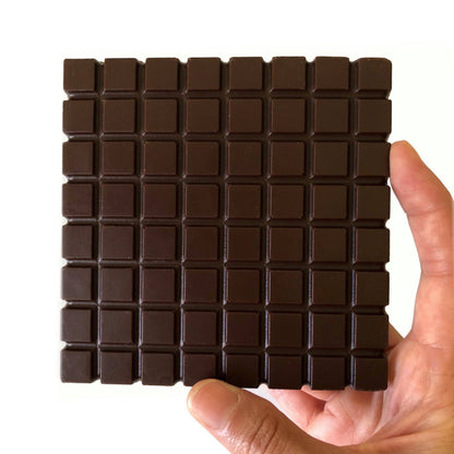 Nibble Chocolate - Inclusion Bar | 70% Madagascar Cocoa Mango Infused | Nibble