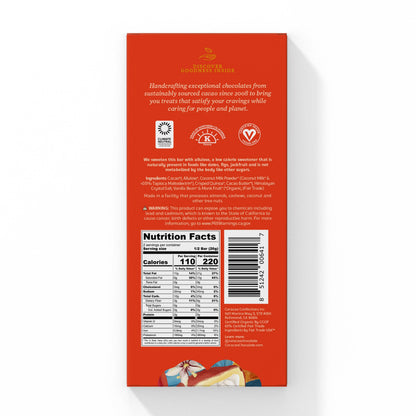Coracao & Endorfin Chocolate - Quinoa Crunch Milk Chocolate