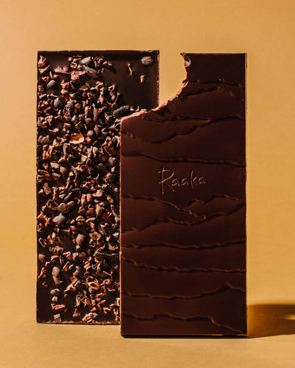 Raaka Chocolate - Maple & Nibs Chocolate Bar