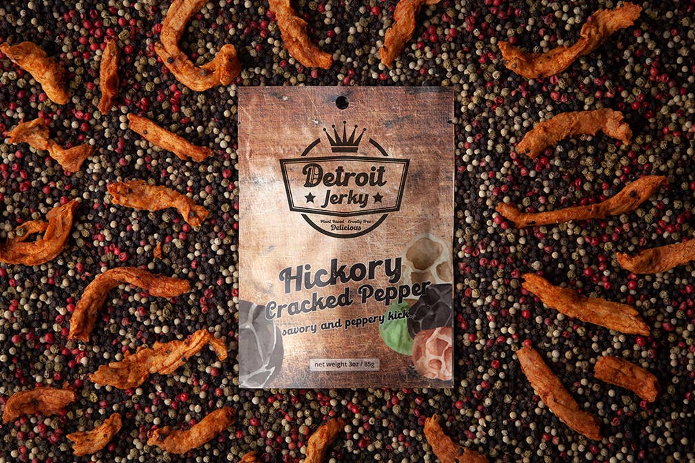 Detroit Jerky - Hickory Cracked Pepper