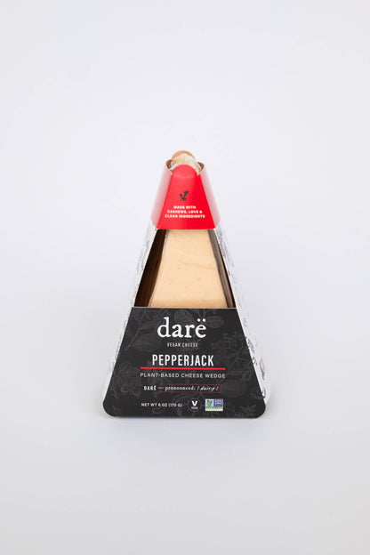 Darë Vegan Cheese - Pepperjack Plant-Based Cheese Wedge
