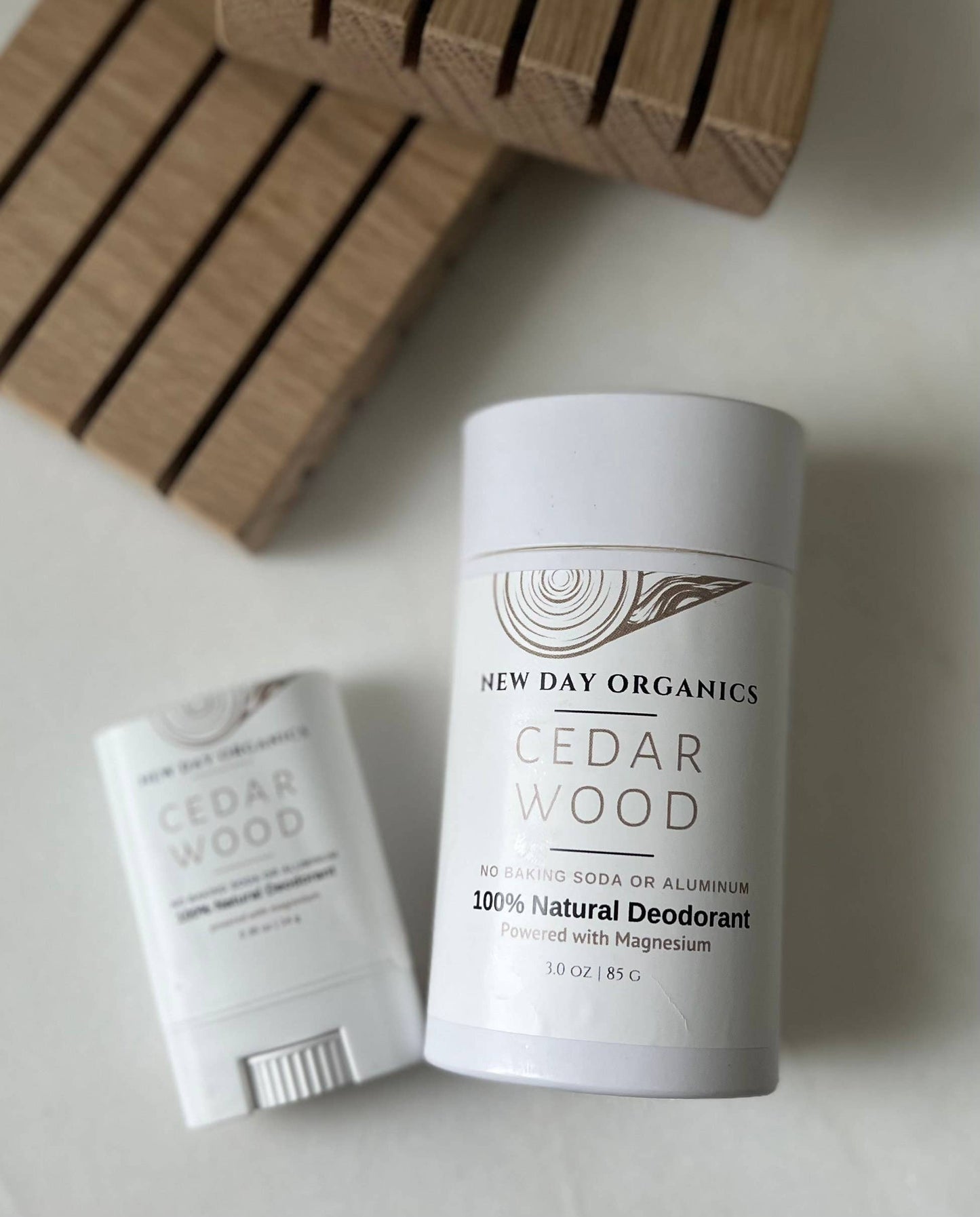 New Day Organics LLC - All-Natural Deodorant | Rose Geranium Jasmine