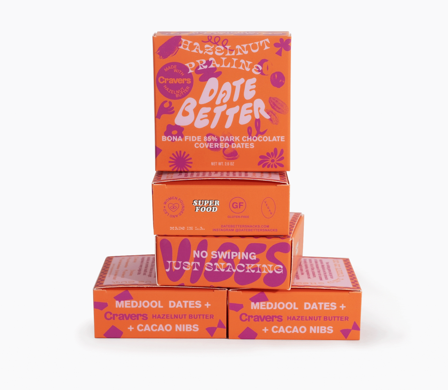 Date Better Snacks - Hazelnut Praline