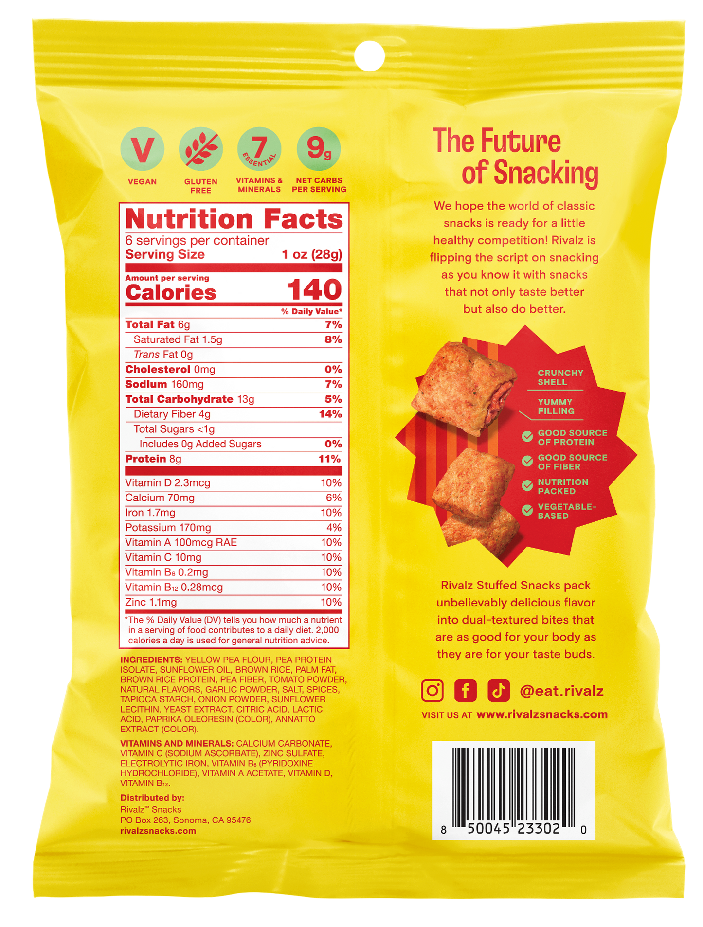 Rivalz Snacks - Late Night Pizza