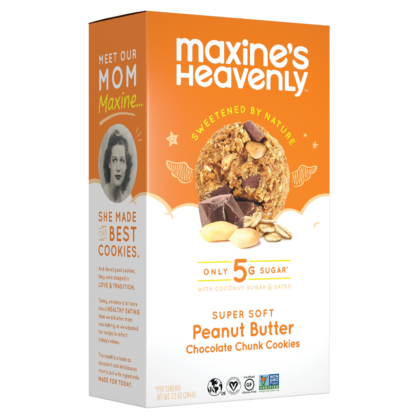 Maxine's Heavenly - Soft Baked Peanut Butter Chocolate Chunk Cookies