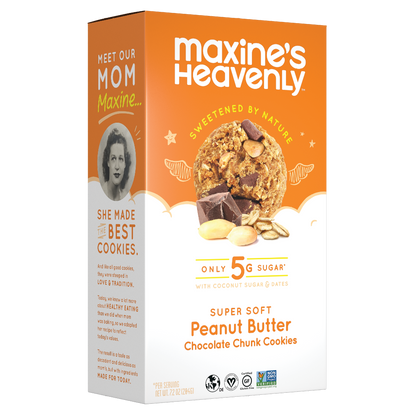 Maxine's Heavenly - Soft Baked Peanut Butter Chocolate Chunk Cookies
