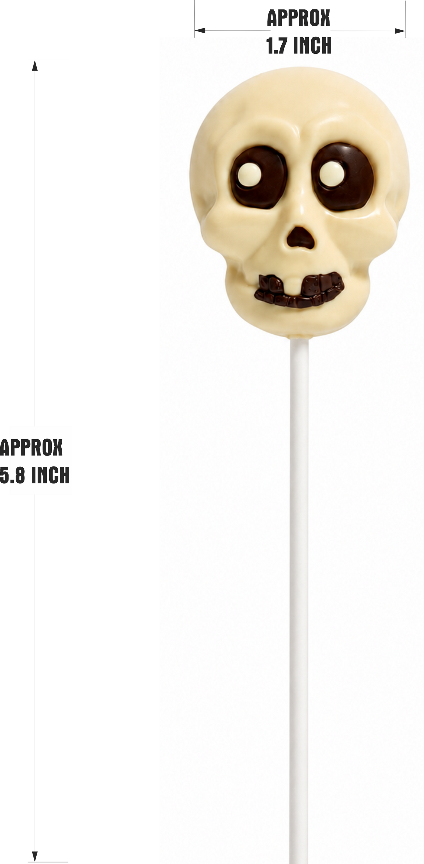 No Whey Foods - Halloween Skull Pop (12 Pops) - Allergy Friendly