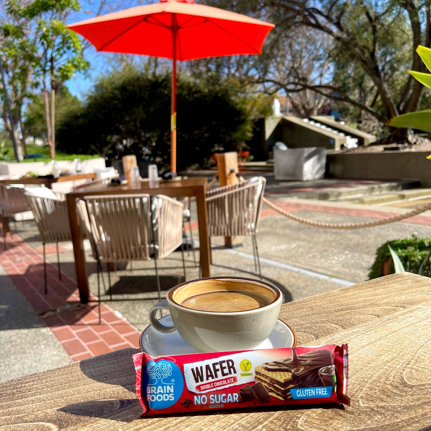 Wilton Mettler LLC - BRAIN FOODS Gluten Free Vegan Double Chocolate Wafers