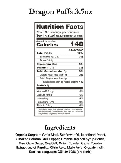 Rob's Brands - Dragon Puffs