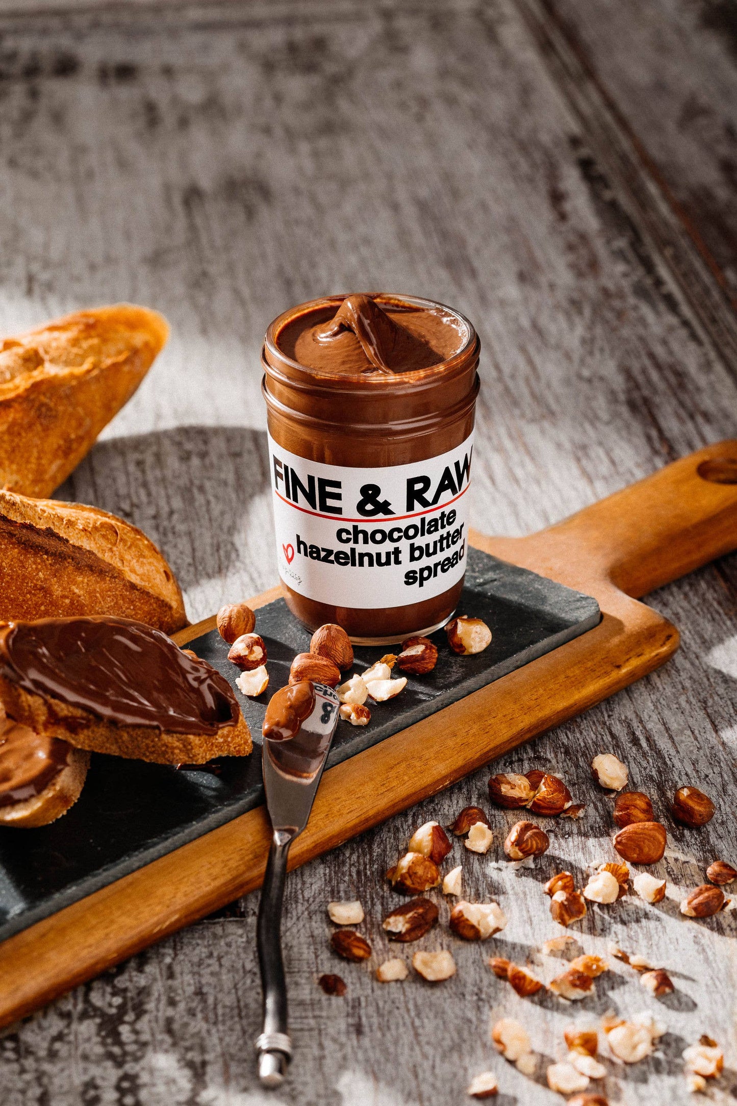 FINE & RAW - Chocolate Hazelnut Butter Spread